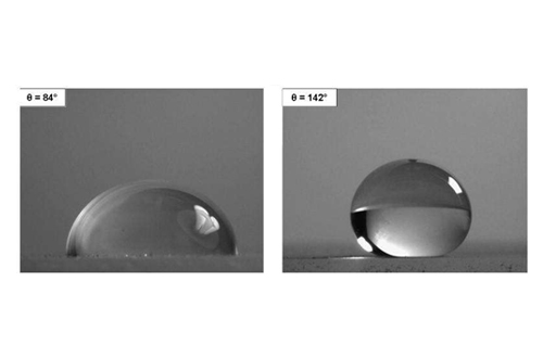 亲水性对比 亲水性对比